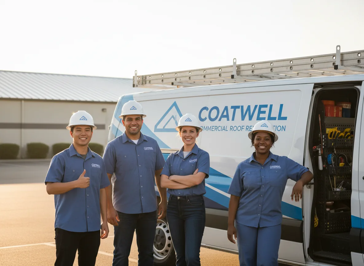 Commercial roof coating company in Bogart, GA